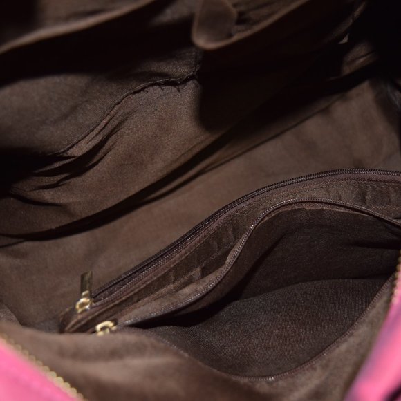 Pink Faux Leather Purse - Picture 8 of 14